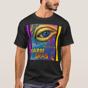 Camiseta Vea Usted En Los Ojos De Mardi Gras