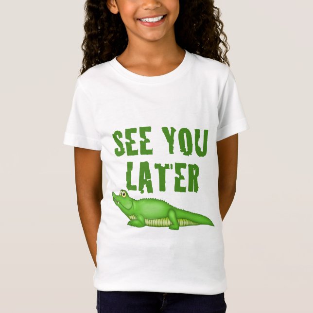 Camiseta Véale cocodrilo posterior (Anverso)