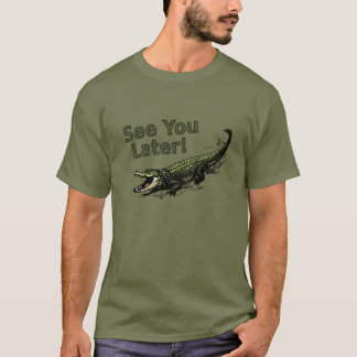 Camiseta Véale cocodrilo posterior