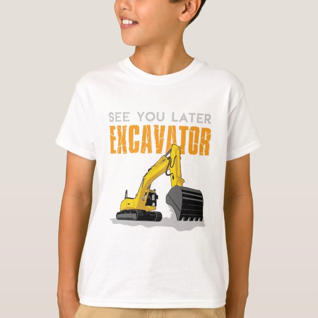 Camiseta Véale niños posteriores del niño pequeño del (Anverso)