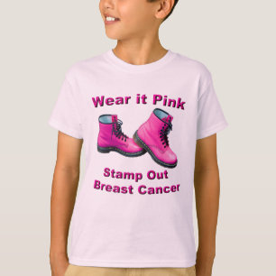 Camiseta Véalo Con Un Sello Rosa Para Eliminar El Cáncer 