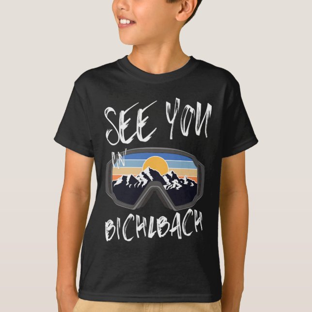 Camiseta Véalo En Bichlbach Tyrol Vacation Goggles De Esquí (Anverso)