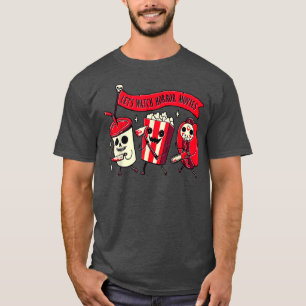 Camiseta Veamos películas de terror divertidas Halloween Me