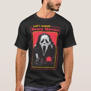Camiseta Veamos Películas Temerosas Películas De Horror Sca