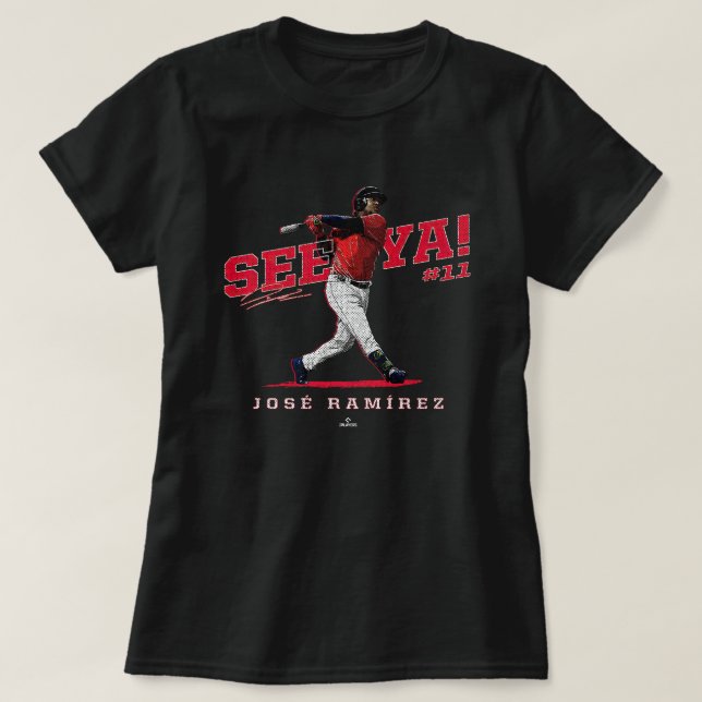 Camiseta ¡Vean Ya! Jose Ramirez Cleveland MLBPA (Diseño del anverso)