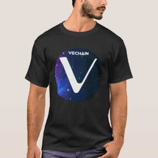 Camiseta VeChain Cryptocurrency Space Galaxy VET Crypto Moo