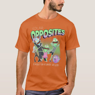 Camiseta Vecinos Raros Grupo de Personajes de Solar Opposit