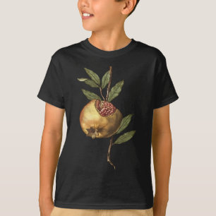 Camiseta Vector A De Semillas Y Frutas Pomegranadas Mediter