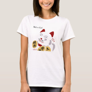 Camiseta Vector afortunado del gato