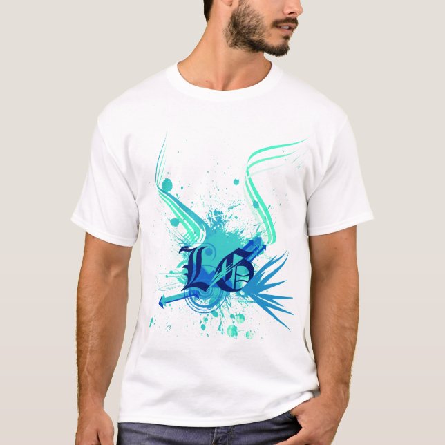 Camiseta Vector azul (Anverso)