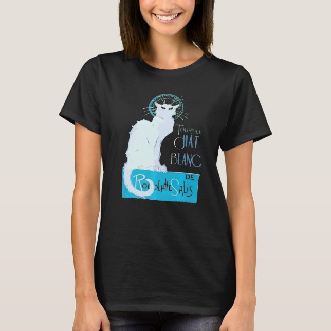 Camiseta Vector con problemas de París en el chat de Tourne (Anverso)