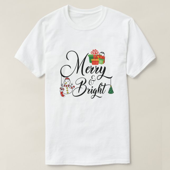 Camiseta Vector de Navidades de invierno de Winter Magic De (Diseño del anverso)