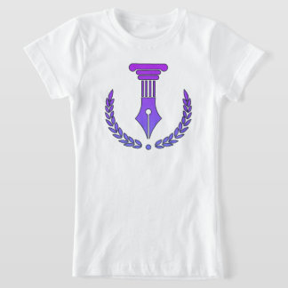 Camiseta Vector Morado y Negro