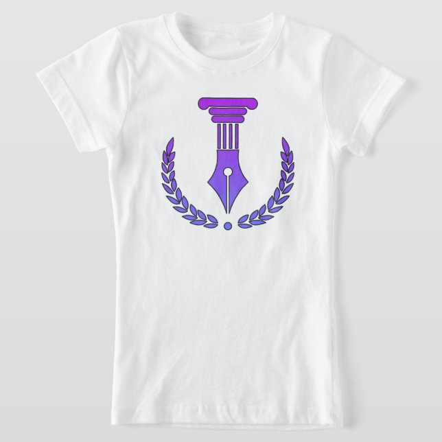 Camiseta Vector Morado y Negro (Distribución)
