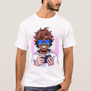 Camiseta Vector Retro Gamer de los 80 al Estilo Va