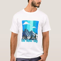 Vector T-Shirt de Navidades Winter Magic Retro