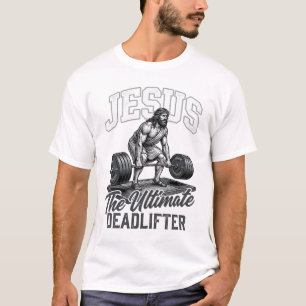 Camiseta Vector Vintage Levantador de Peso Muerto 