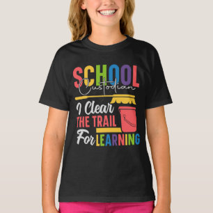 Camiseta Vectores de conserje escolar humorísticos, citas i