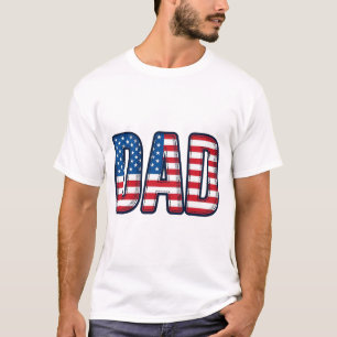Camiseta vectorial patriótica de PAPÁ_1