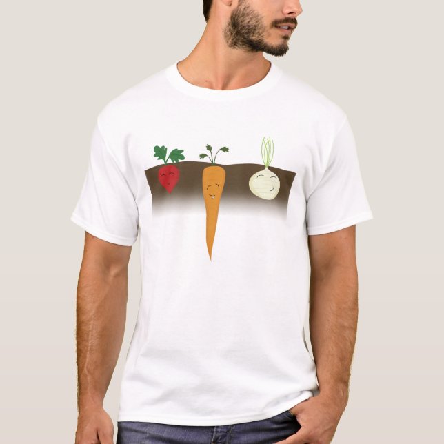Camiseta Veg feliz (Anverso)