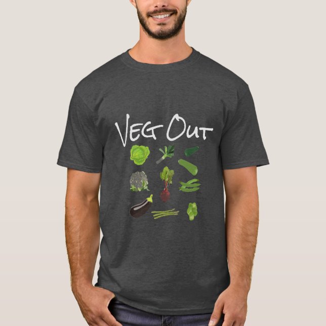 Camiseta Veg Out T-Shirt (Anverso)
