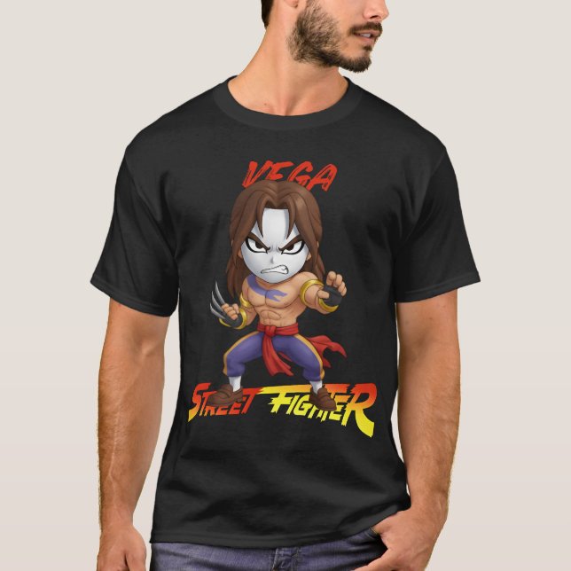 Camiseta VEGA (The Claw): Street Fighter V Spanish Ninja (Anverso)