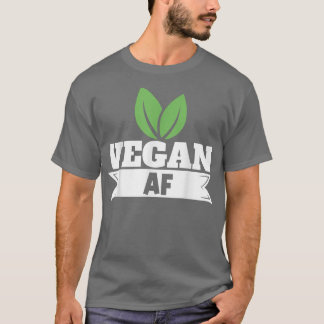 Camiseta Vegan AF Vegetariana