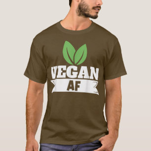 Camiseta Vegan AF Vegetariana