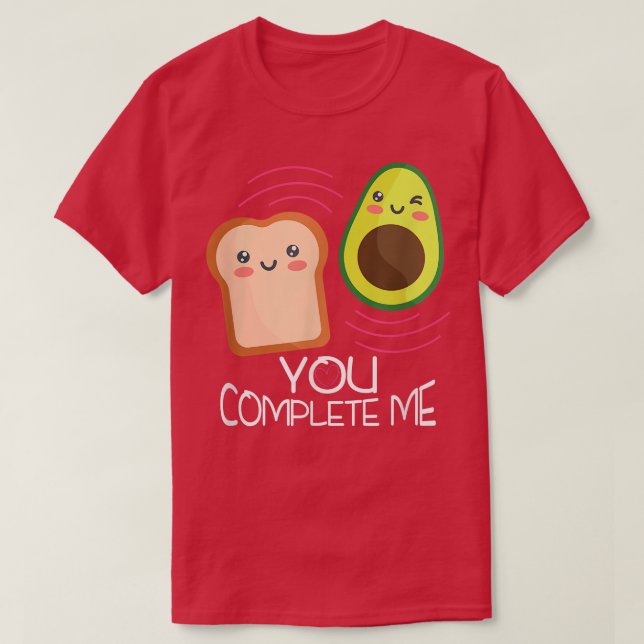 Camiseta Vegan Aguacado Funny Fruit Lover (Diseño del anverso)