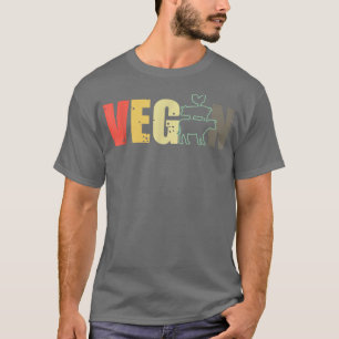 Camiseta Vegan Animal Lover Vegetarian Foodie Para Verduras
