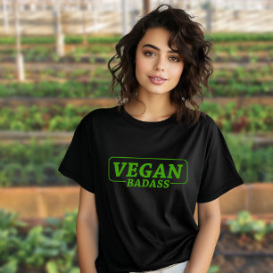 Camiseta Vegan Badass, activismo