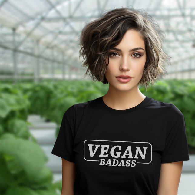 Camiseta Vegan Badass, activismo (Subido por el creador)
