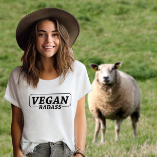 Camiseta Vegan Badass, activismo