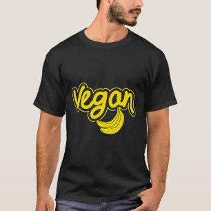 Camiseta Vegan Banana Funny Fruit Vegetarian