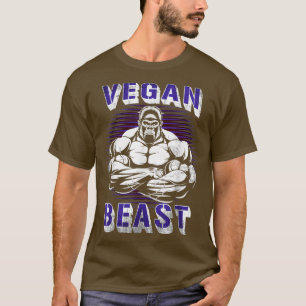 Camiseta Vegan Beast Gym Regalos vegetarianos Vegetarianism