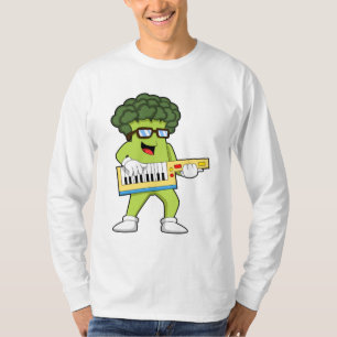 Camiseta Vegan Broccoli en Music with Guitar