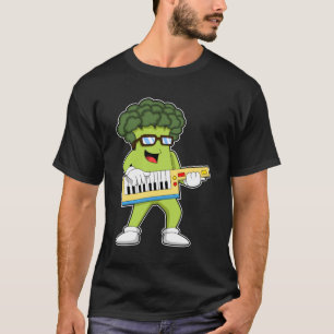 Camiseta Vegan Broccoli en Music with Guitar