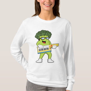 Camiseta Vegan Broccoli en Music with Guitar