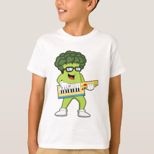 Camiseta Vegan Broccoli en Music with Guitar