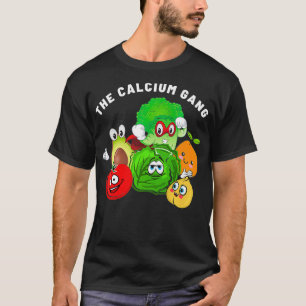 Camiseta Vegan Calcium Basado en Vegan WFPB Vegetarian Ke