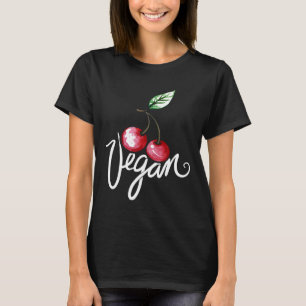 Camiseta Vegan Cherry Cute Cherries