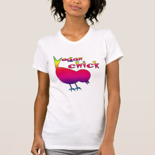 Camiseta Vegan Chick