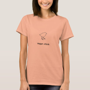 Camiseta Vegan chick