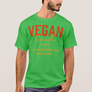 Camiseta Vegan Coach Definition Funny Plant Based Diet Humo