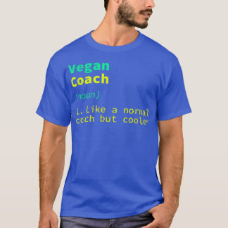 Camiseta Vegan Coach Definition Funny Plant Based Diet Humo