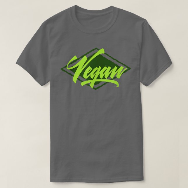 Camiseta Vegan Cool Plant Based Diet Vegetarian T-Shirt (Diseño del anverso)