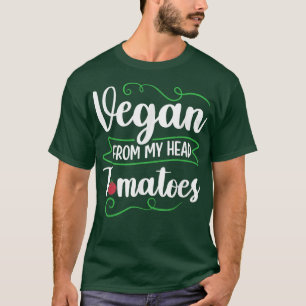 Camiseta Vegan De Mi Cabeza Tomates Vegan Vegetable Dieta