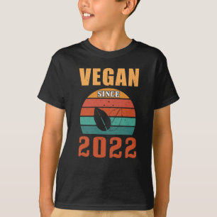 Camiseta Vegan Desde 2022 Gift Vegan