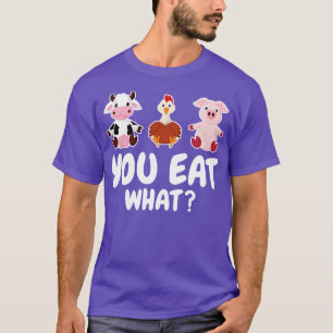 Camiseta Vegan dice 4 a activista de derechos de los animal
