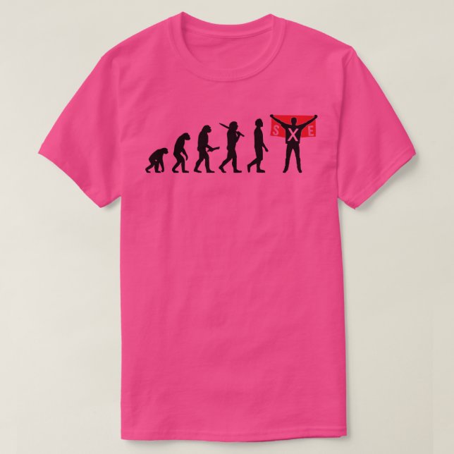 Camiseta Vegan directo contra el Punk de drogas (Diseño del anverso)